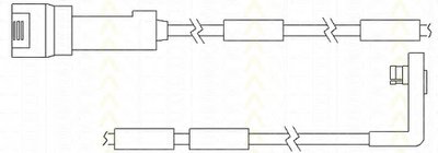 Сигнализатор, износ тормозных колодок TRISCAN купить