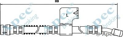 Тормозной шланг APEC braking купить