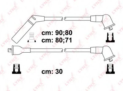Комплект проводов зажигания LYNXauto купить