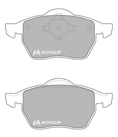 Комплект тормозных колодок, дисковый тормоз MOTAQUIP купить