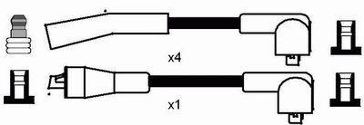 Комплект проводов зажигания NGK купить