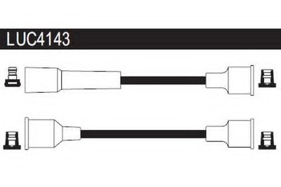 Комплект проводов зажигания LUCAS ELECTRICAL купить