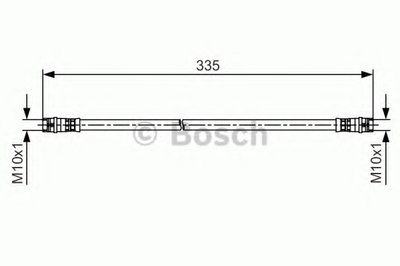 Тормозной шланг BOSCH купить