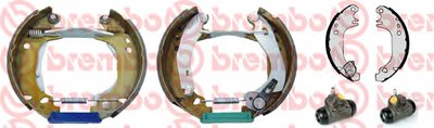 Комплект тормозных колодок KIT & FIT BREMBO купить