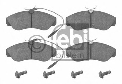 Комплект тормозных колодок, дисковый тормоз FEBI BILSTEIN купить