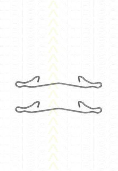 Комплектующие, колодки дискового тормоза TRISCAN купить