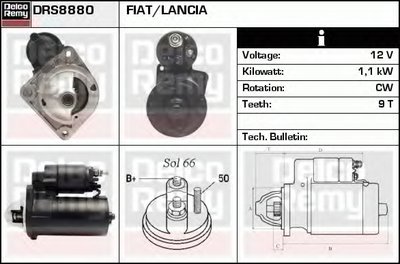 Стартер Remanufactured REMY (Light Duty) DELCO REMY купить