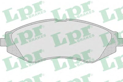 05P710  LPR - Гальмівні колодки до дисків (F, V)