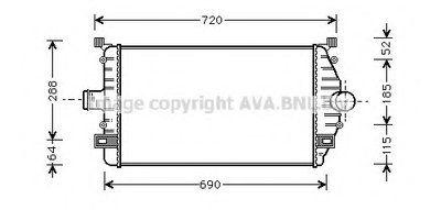 Интеркулер AVA QUALITY COOLING купить