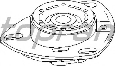 Опора стойки амортизатора TOPRAN купить