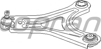 Рычаг независимой подвески колеса, подвеска колеса TOPRAN купить