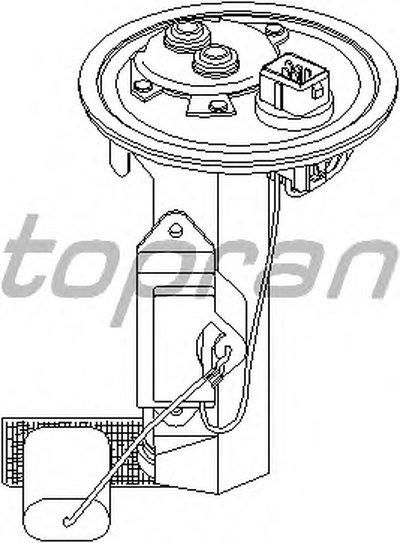 Топливный насос TOPRAN купить