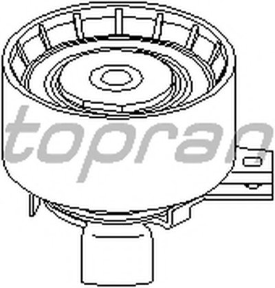 Натяжной ролик, ремень ГРМ TOPRAN купить