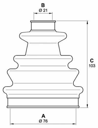 Комплект пылника, приводной вал SPIN OPEN PARTS купить