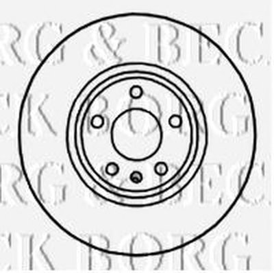 Тормозной диск BORG & BECK купить