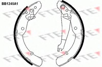 Комплект тормозных колодок FTE купить