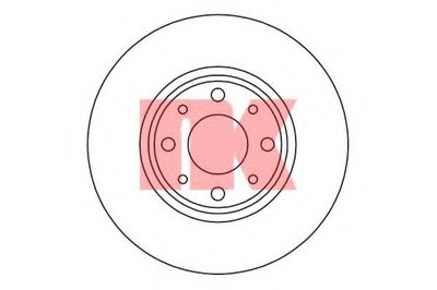Тормозной диск NK купить