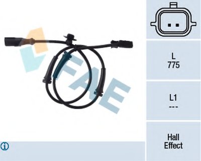 Датчик, частота вращения колеса FAE купить