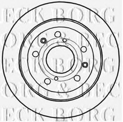 Тормозной диск BORG & BECK купить