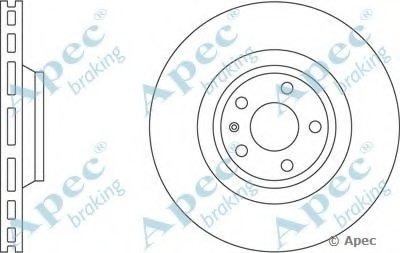 Тормозной диск APEC braking купить