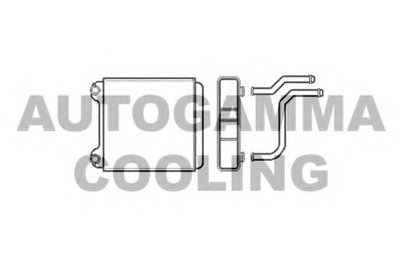 Теплообменник, отопление салона AUTOGAMMA купить
