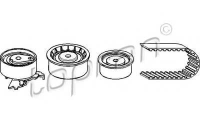 Комплект ремня ГРМ TOPRAN купить