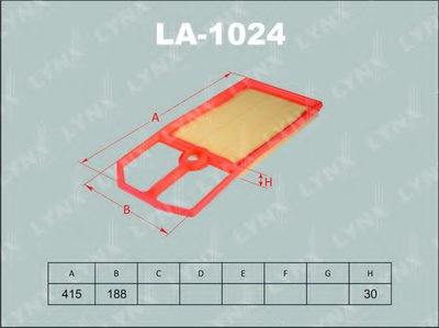 Воздушный фильтр LYNXauto купить