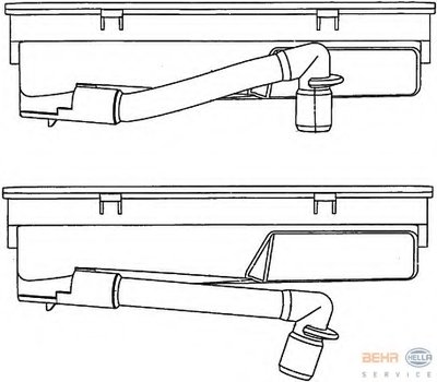 Вентиляция салона BEHR HELLA SERVICE HELLA купить