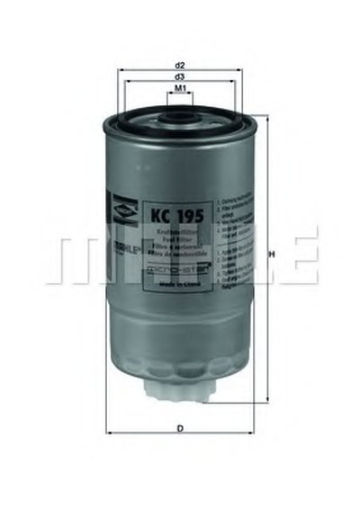 Фильтр топливный Doblo 1.9JTD (77kW) 07.03>05