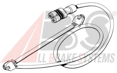Сигнализатор, износ тормозных колодок A.B.S. купить