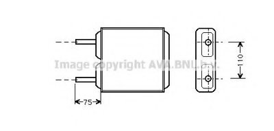 Теплообменник, отопление салона AVA QUALITY COOLING купить