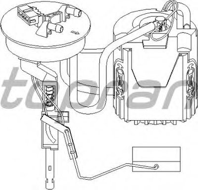 Топливный насос TOPRAN купить