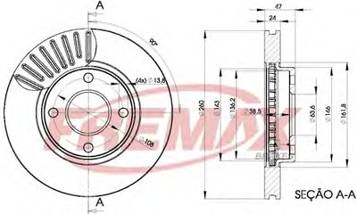 Тормозной диск Premium Carbon + FREMAX купить