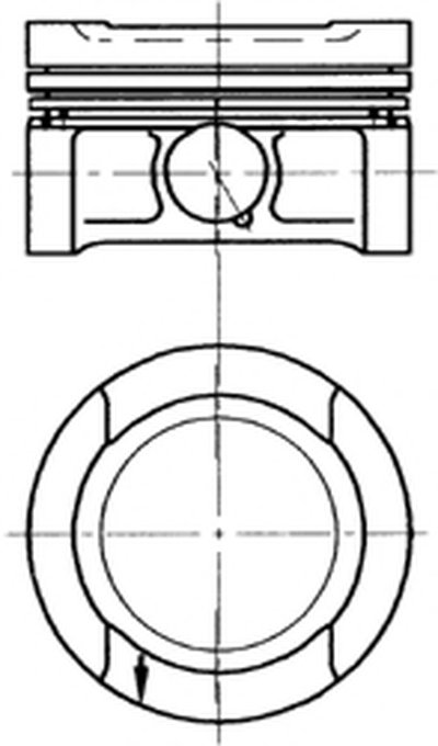 Поршень KOLBENSCHMIDT купить