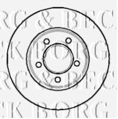 Тормозной диск BORG & BECK купить