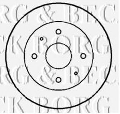 Тормозной диск BORG & BECK купить
