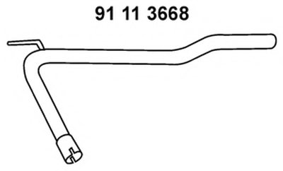 Труба выхлопного газа EBERSPÄCHER купить