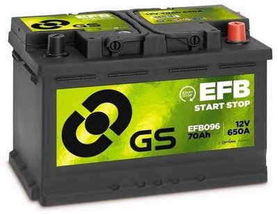 Стартерная аккумуляторная батарея GS EFB Stop Start GS купить