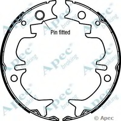 Тормозные колодки APEC braking купить