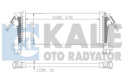 Интеркулер KALE OTO RADYATÖR купить