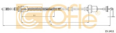 Тросик сцепления COFLE купить