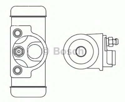 Колесный тормозной цилиндр BOSCH купить