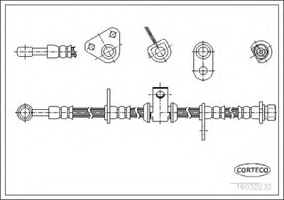 Тормозной шланг CORTECO купить