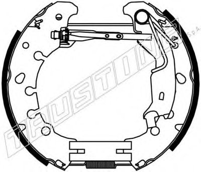 Комплект тормозных колодок FAST KIT TRUSTING купить
