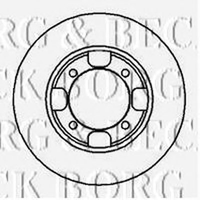 Тормозной диск BORG & BECK купить