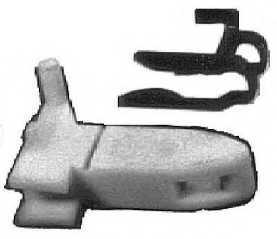 Вилка возвратная системы сцепления Peugeot 405 1.4, 1.6, 1.8 (90-) (02311) Metalcaucho