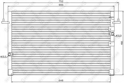 Конденсатор, кондиционер STELLOX купить