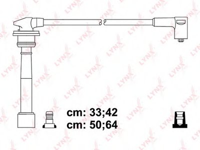 Комплект проводов зажигания LYNXauto купить