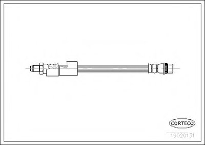 Тормозной шланг CORTECO купить
