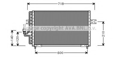 Конденсатор, кондиционер AVA QUALITY COOLING купить